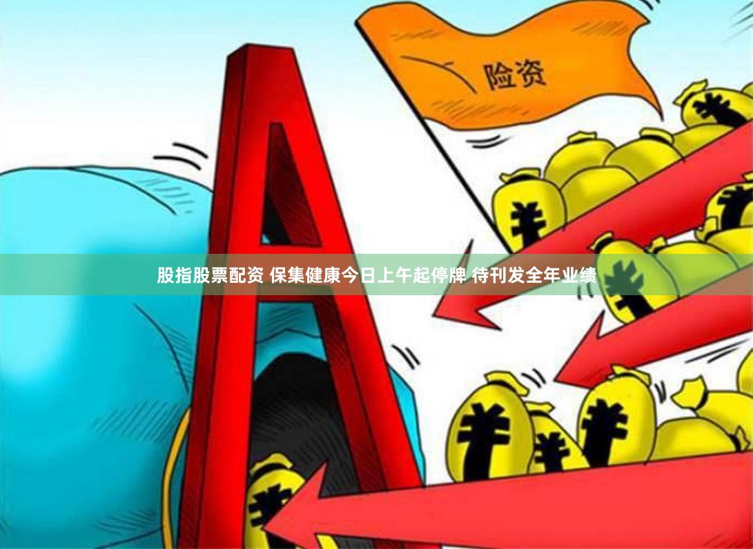 股指股票配资 保集健康今日上午起停牌 待刊发全年业绩